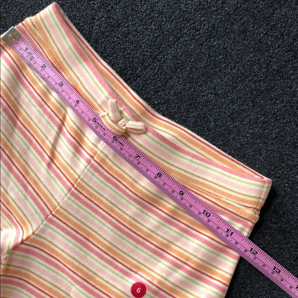Gymboree Aloha Wahine 100% Cotton Multi-Color Stripe With 2 Side Ruffle Size 6 - Picture 5 of 16